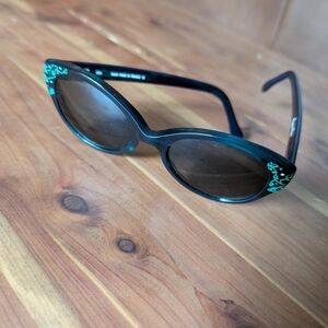 Francis Klein Aquarius Black Sunglasses with Case And Cloth